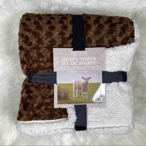 ⭐️SALE⭐️Chocolate Swirl Micromink Sherpa
